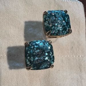 Kate Spade glitter stud earrings